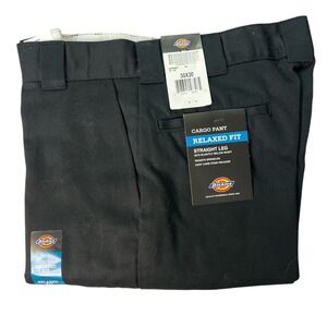 Dickies Relaxed Fit Cargo Pants Straight Leg Wrinkle Resist‎ 30x30